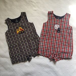 Bundle of Boys Summer Rompers